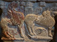 Sculpture de la tribune